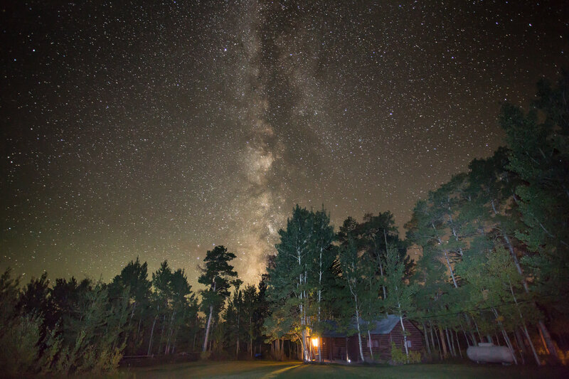 Night Image At Ranch