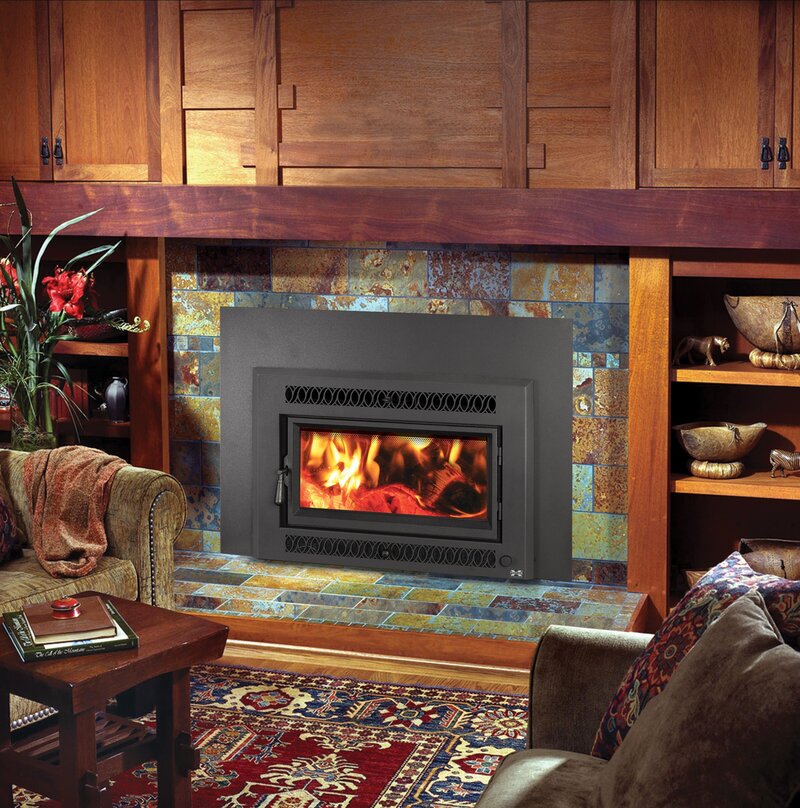 fireplace xtrordinair-medium-flush-wood-insert-coeur-d-alene