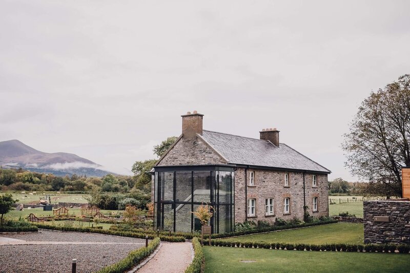 Scenic wedding venue in Ireland where Holly and Nancy styled a destination bride — the experience that inspired them to launch Klover Beauty's bridal beauty team.