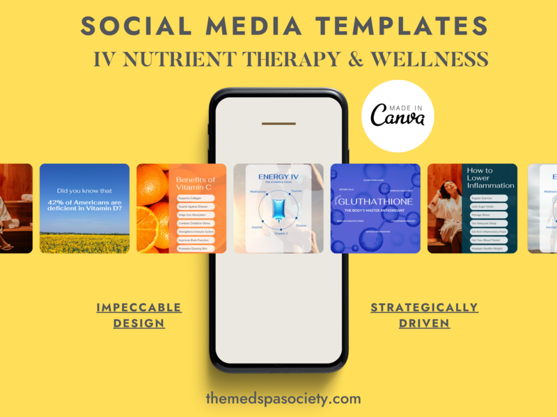 Featured templates designs for IV Therapy Business