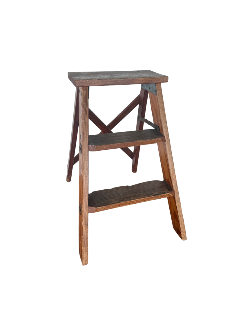 wooden stepladder/stool