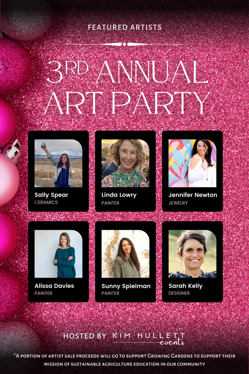 2023 Art Party Event Flyer (24 × 36 in)
