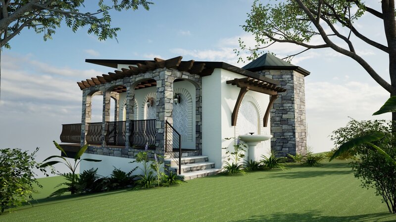 Luxury wedding venues overlooking river