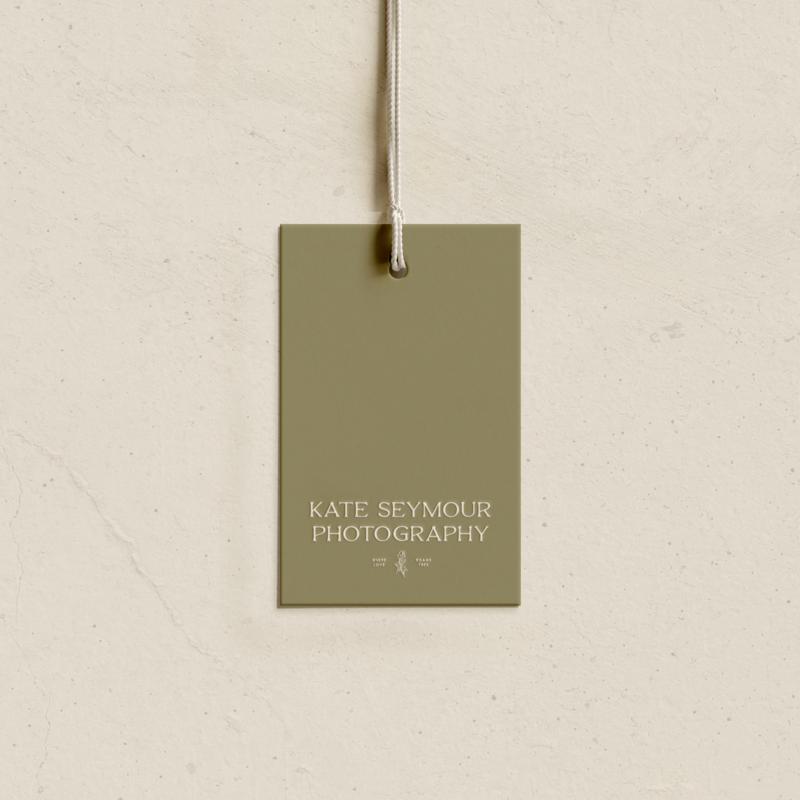 Kate Seymour Photography Hang Tag