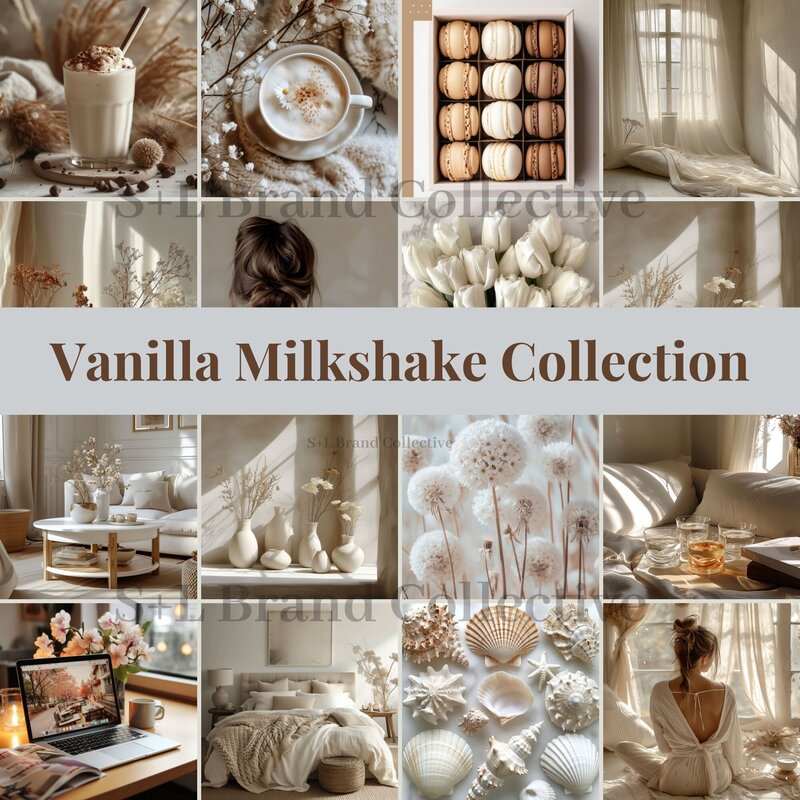 Vanilla Milkshake Stock Photos (6)