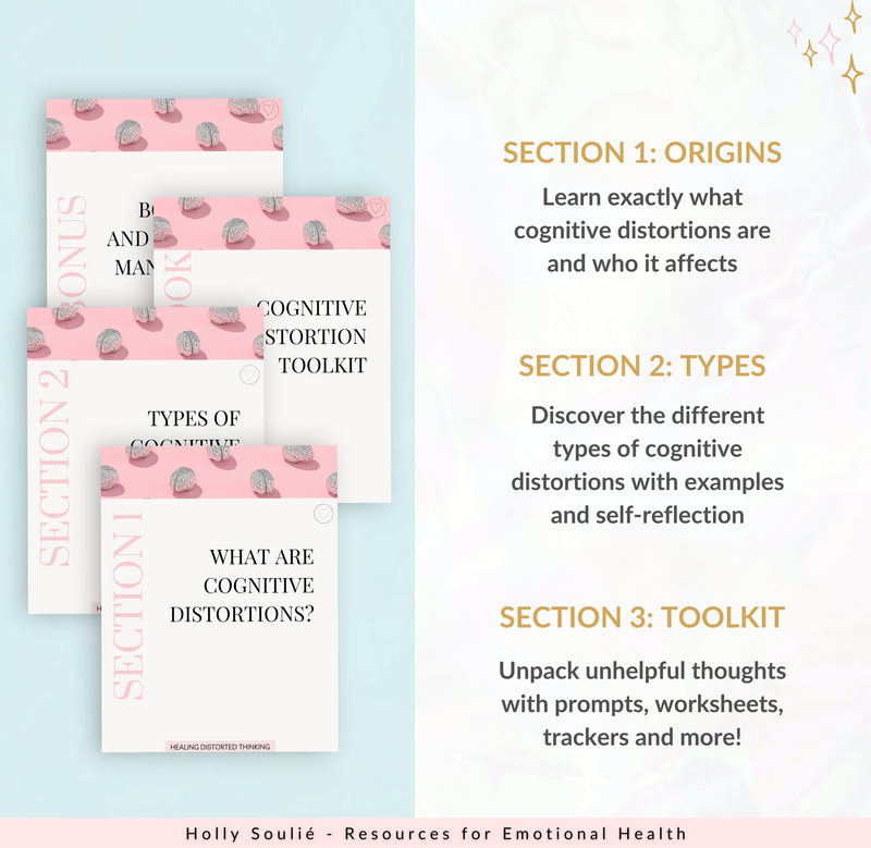 Distorted Thinking Workbook etsy listing (1)5