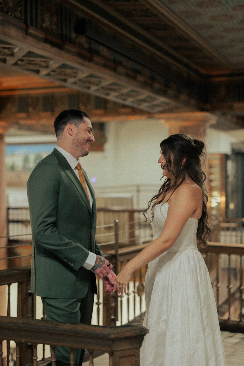 Taylor + Justin wedding at The Treasury, photo 7