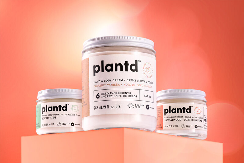 Plantd Hand and Body Creams