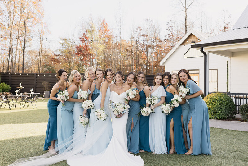 Makeup Artist in Athens Georgia and Hairstylist go to Meadows at Mossy Creek for wedding