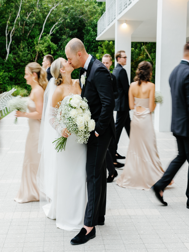 Romantic wedding at Baker's Cay Resort captured by Claudia Amalia Photography, a Miami and Florida Keys wedding and lifestyle photographer specializing in destination weddings