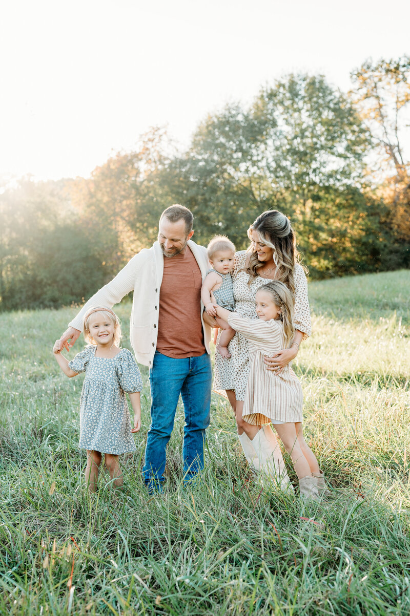 Outdoor Family Session in Atlanta