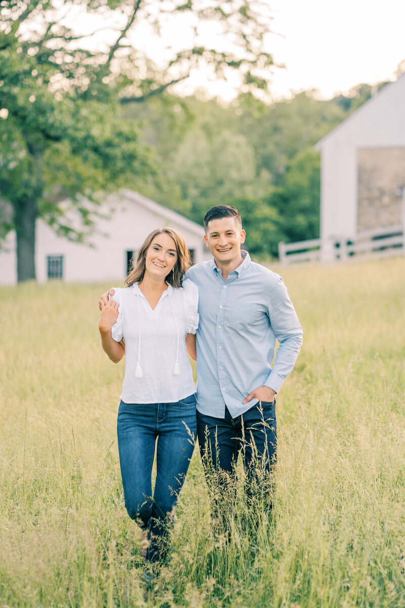 Engagement Photos In Valley Forge Park