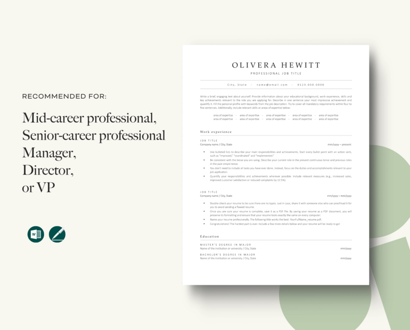 RecruitTheEmployer-ATS-Friendly-Professional-Resume-Template-Olivera (2)