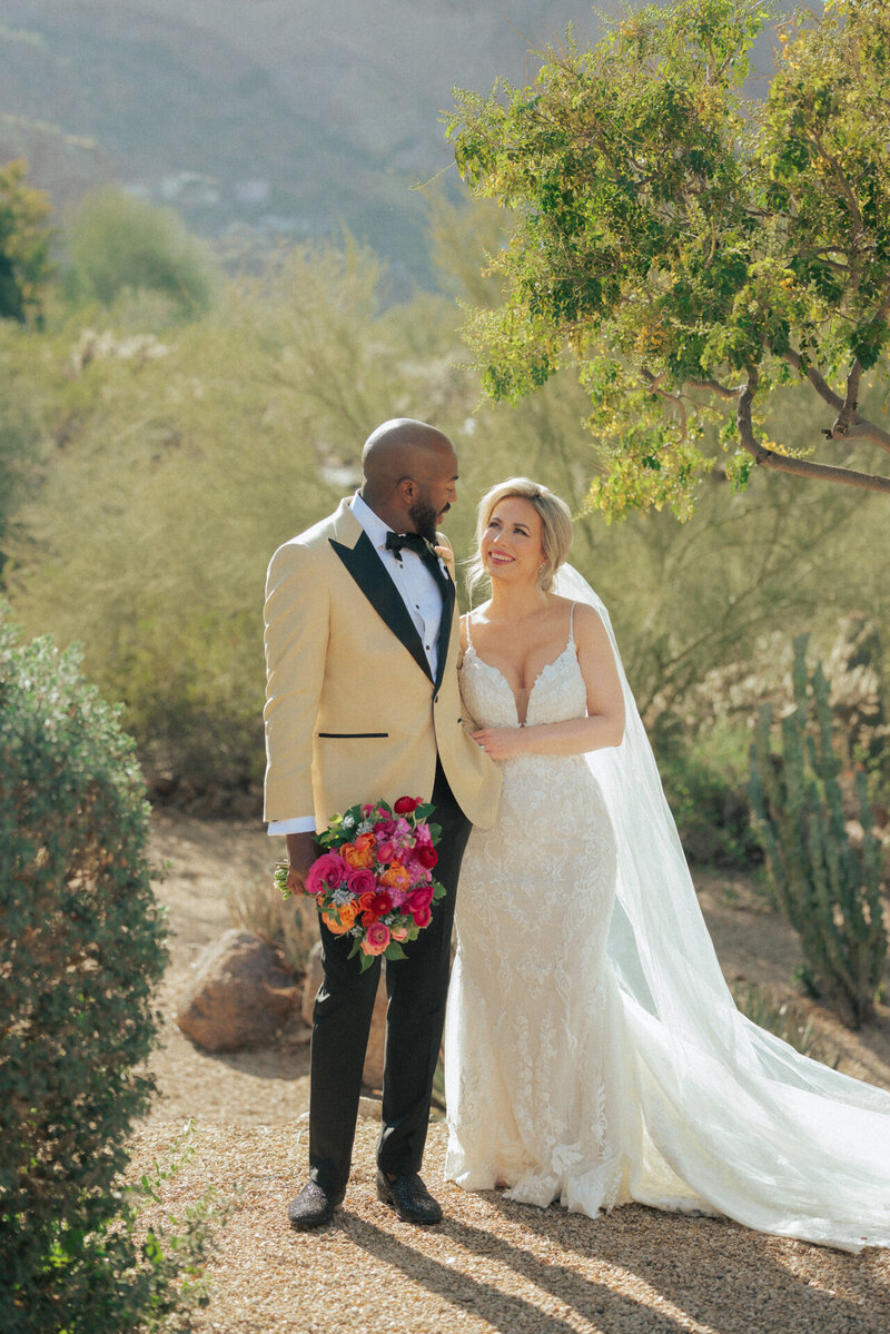 Lindsay + Jamin wedding at Sanctuary Camelback Mountain Resort, photo 28