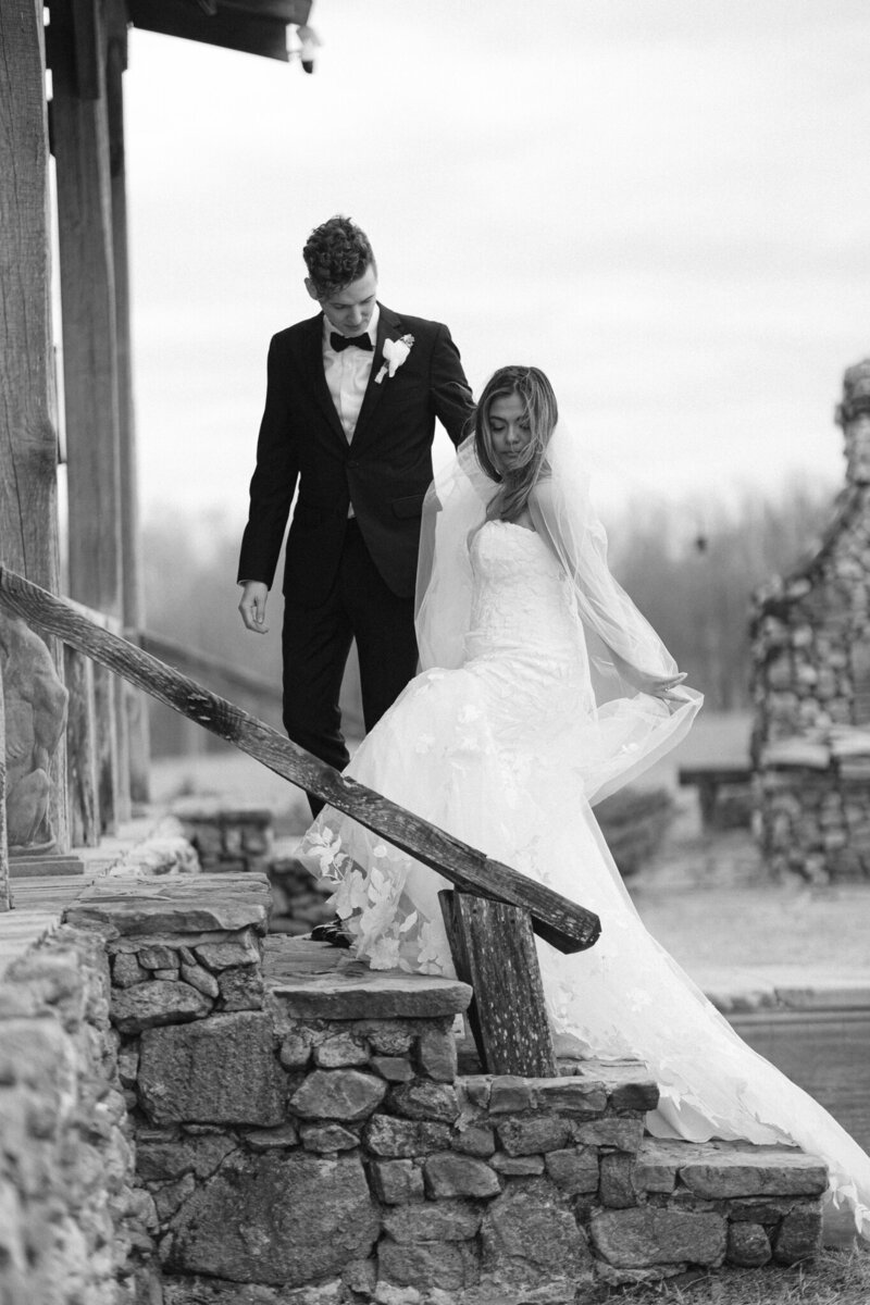 Bride and Groom Portraits Tower House wedding Atlanta Wedding Photographer Renee Jael-37