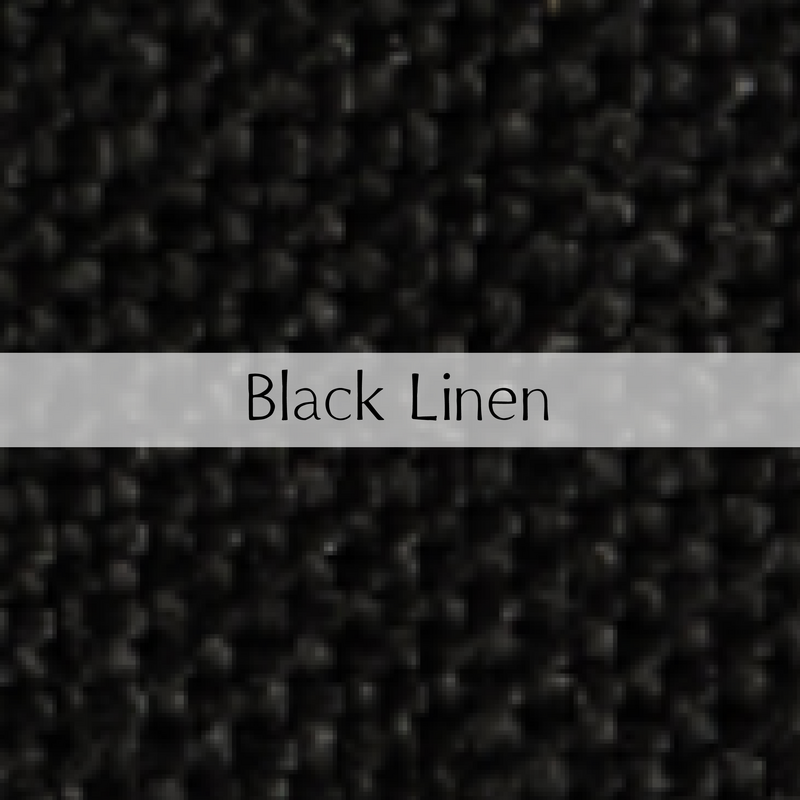 Black linen