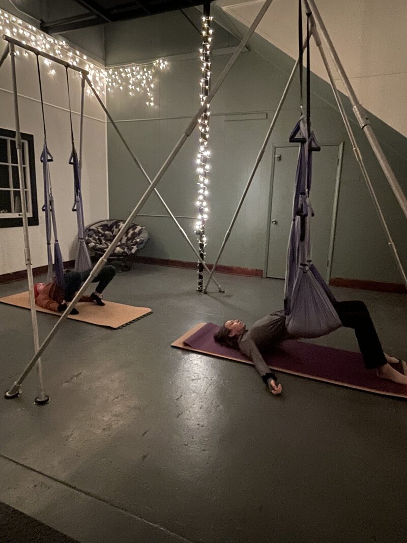 restorative trapeze yoga durant | restorative yoga texoma | texoma trapeze yoga |  kingston oklahoma yoga