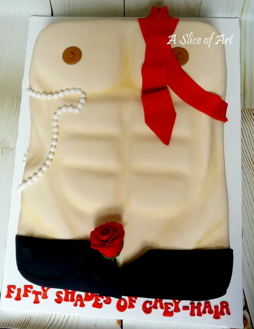 chest birthday cake