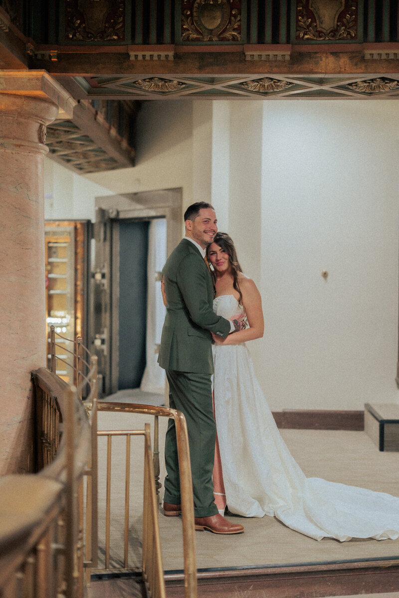 Taylor + Justin wedding at The Treasury, photo 17