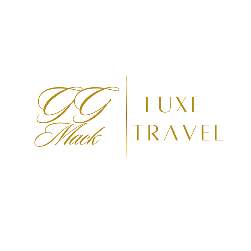 GG Mack Luxe Travel Logo, Luxury Travel Concierge