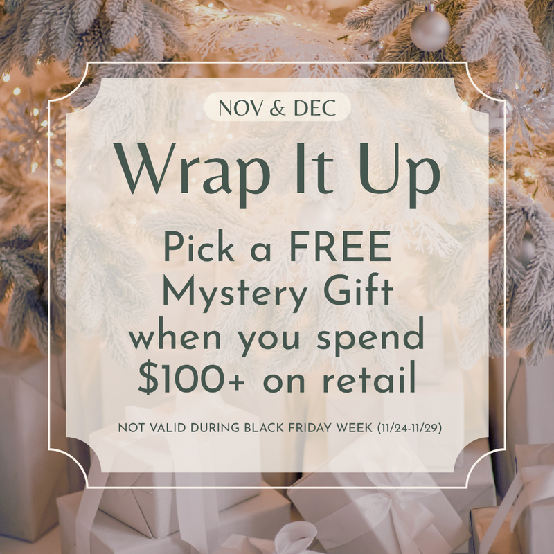 Riversong Spa & Salon microchanneling promotion—book in September or October and get your second visit 50% off within 60 days.