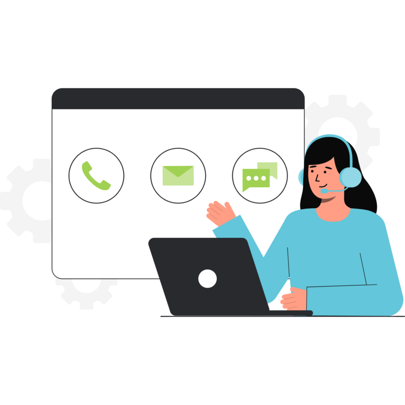 Customer Support person
