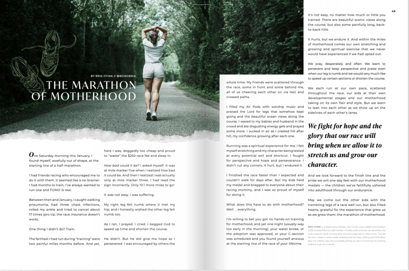 The Marathon of Motherhood