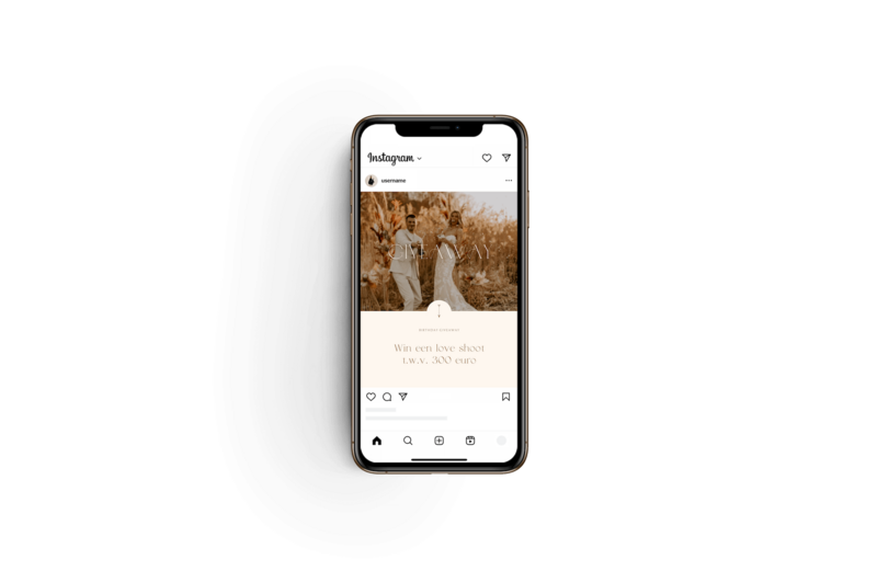 Boho Instagram templates voor fotografen