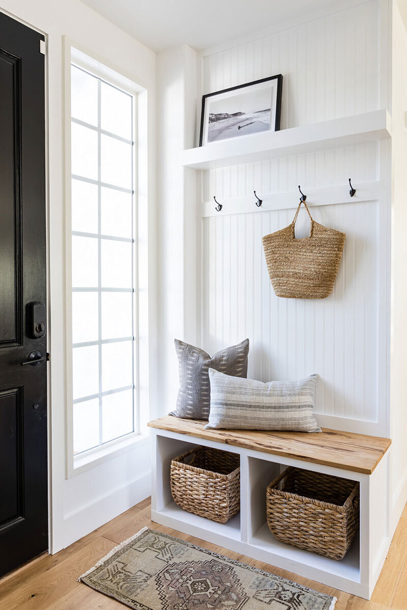 Bright and airy California interior with cottage design influences in a Costa Mesa home
