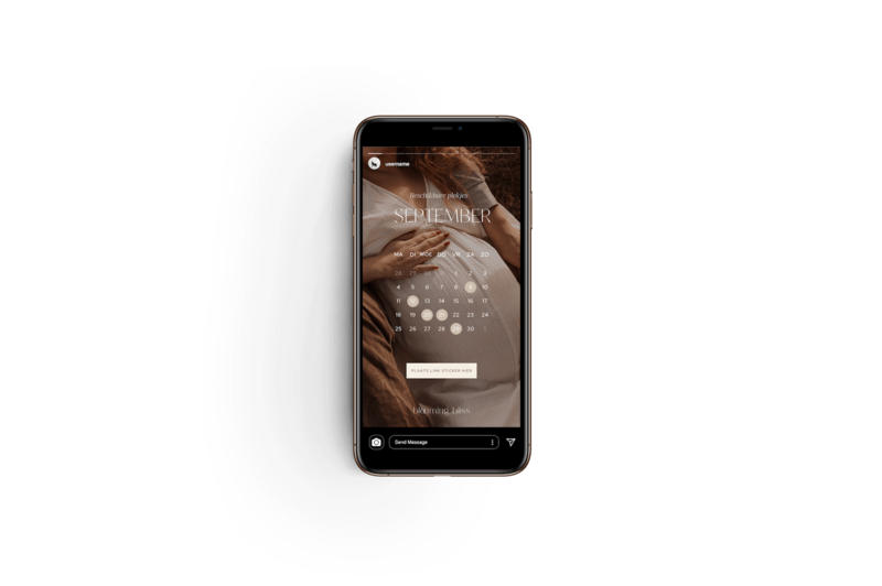 Instagram story templates voor fotografen Blooming Bliss 5