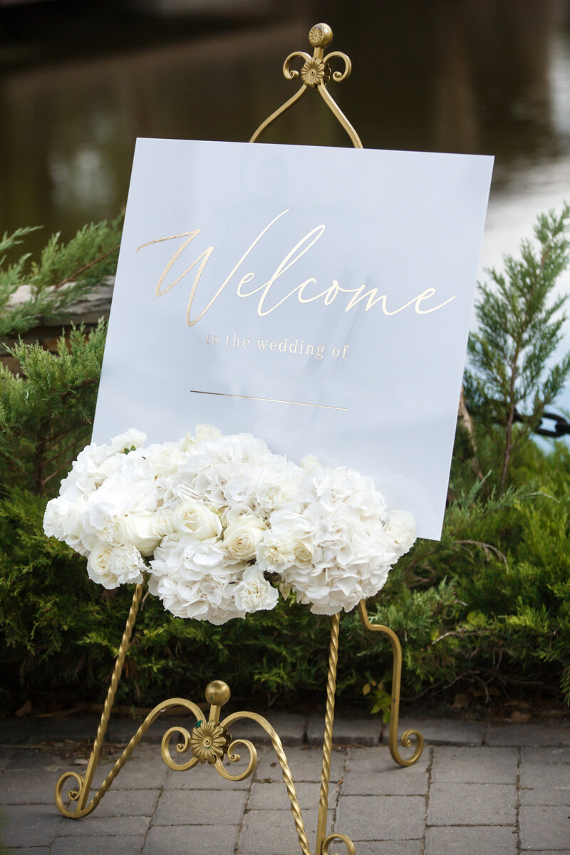 Custom signage for event