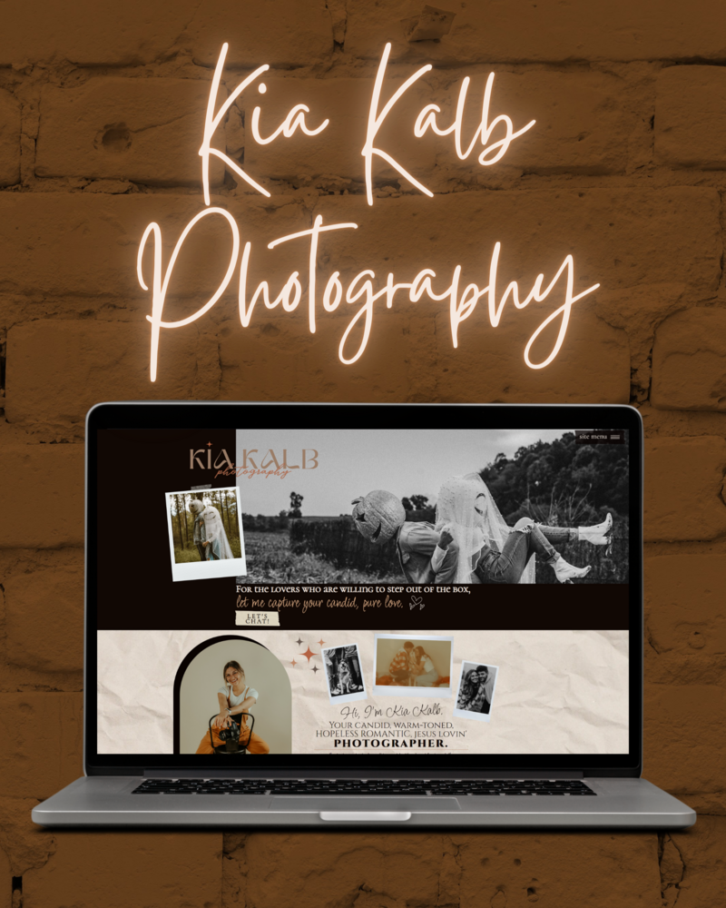 Kia Kalb Photography - Website Design by Multimedia Strategics