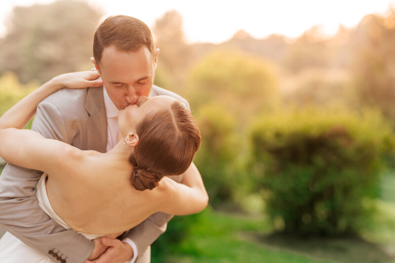 Great Fall Virginia Backyard Wedding in the Spring in DC