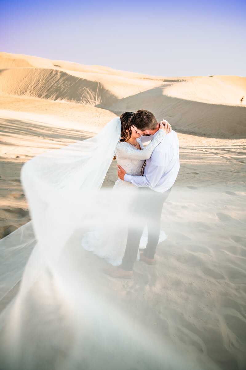 Jackson Hole photographers capture beach elopement and couples portraits