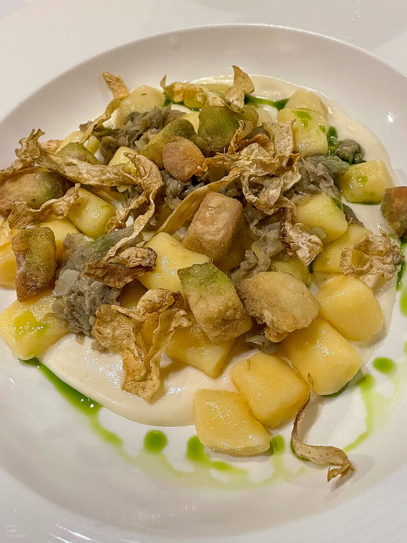 Pasta at Locanda 4 Cuochi in Verona, Italy