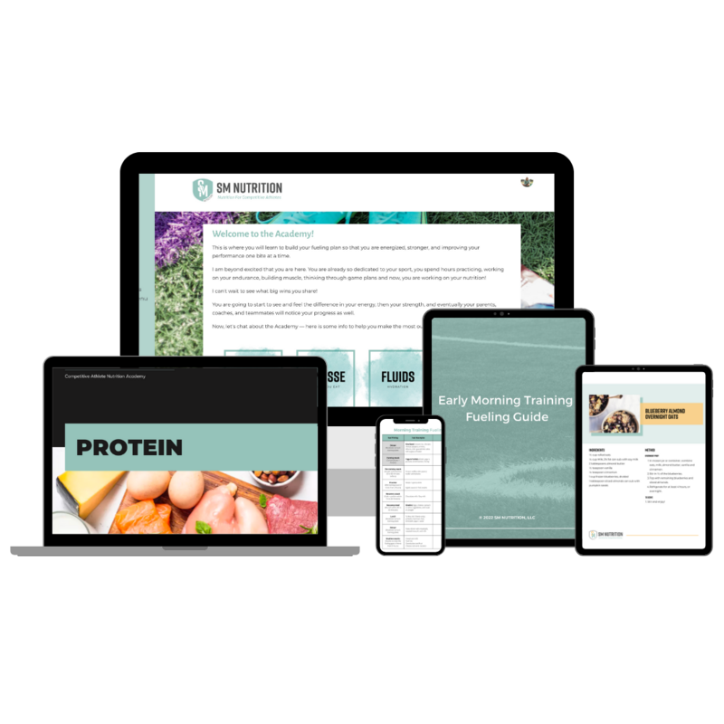 academy athlete nutrition course