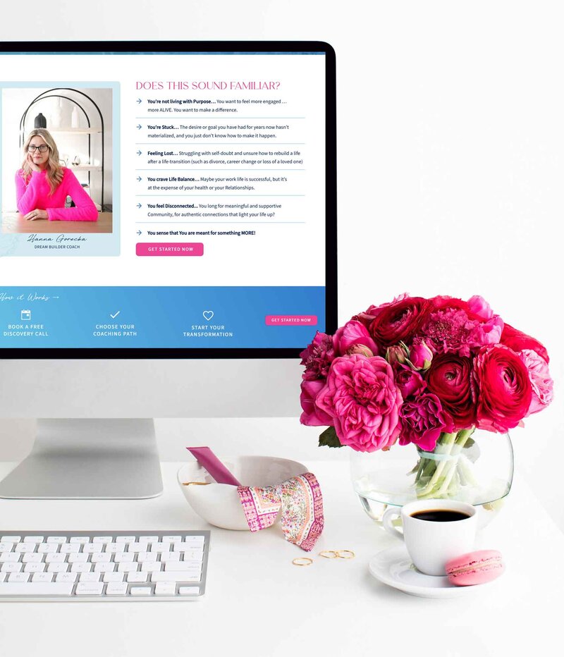 Embark on a journey of inspiration with Sucheta's world-renowned keynote speaker website on the captivating display of an iPad. Crafted with precision by a Showit Web Design specialist, immerse yourself in the transformative power of travel through seamless navigation and captivating visuals.