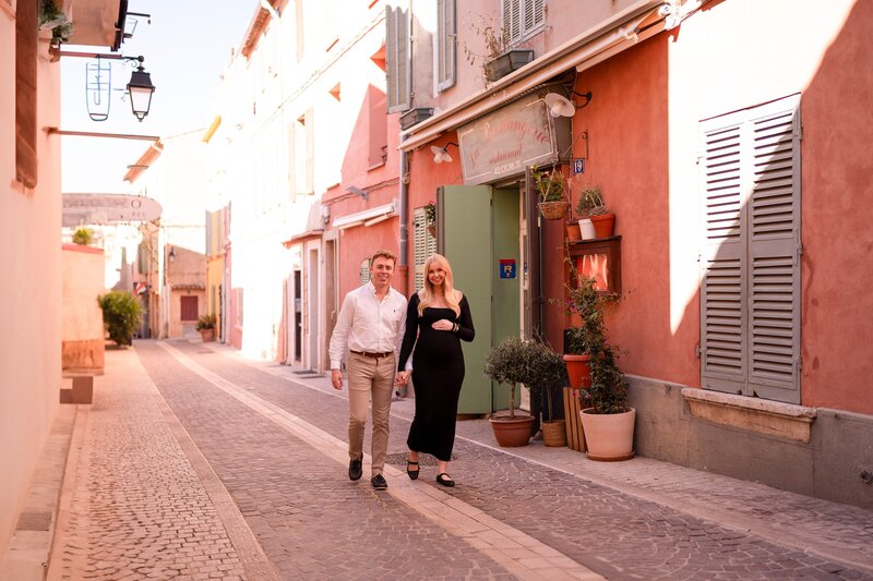 cassis, pregnancy, photo, shoot, provence, couple