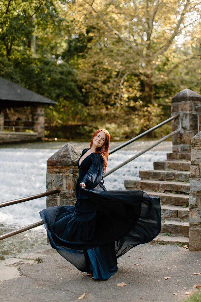 overlook park senior session