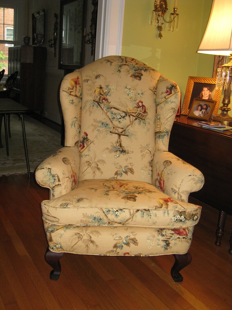 04 Bedeckers Interiors - Kristine Gregory - Antique Chair AFTER