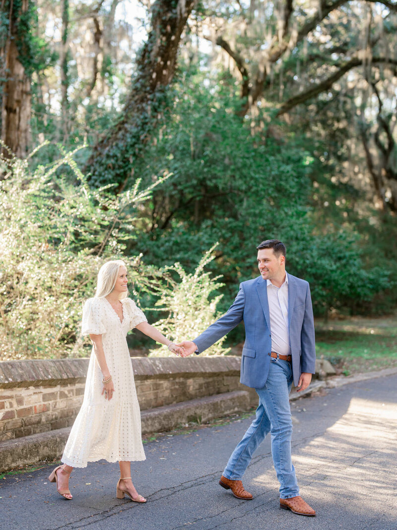 Myrtle Beach Engagement Photography at the Abbey in Pawleys Island, SC