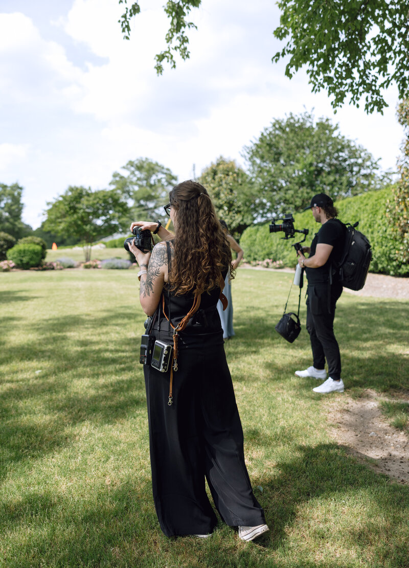 Twisted Sapphire wedding photography and videography team in North Carolina