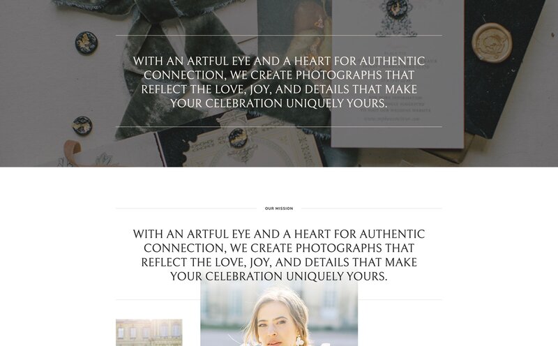 Showit Design Library - Showit Canvases for Showit Users and Showit Designers - With Grace and Gold - Best Showit Designer - 10