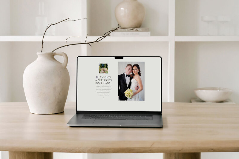 website by showit designer for photographers Palme Design Co