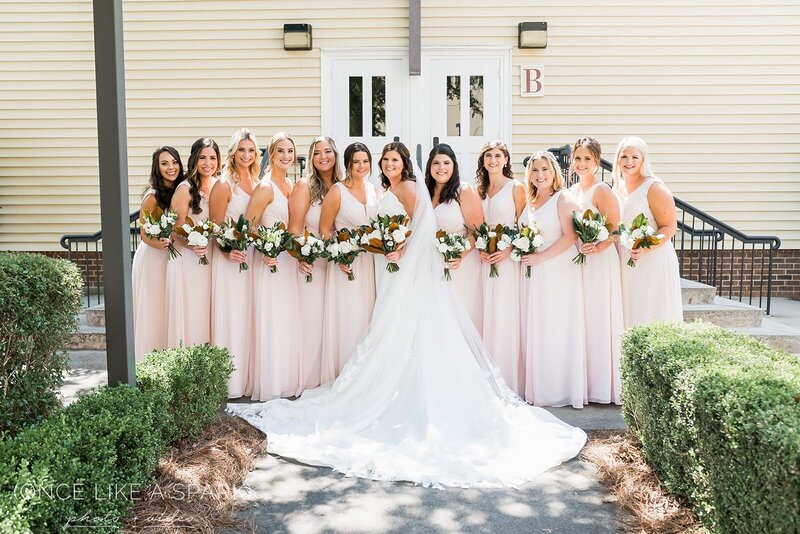 Elevate your wedding day with our exquisite hair and makeup services in Athens, Georgia. Our talented team specializes in creating stunning looks for brides and bridesmaids. Let us make your special day even more beautiful!