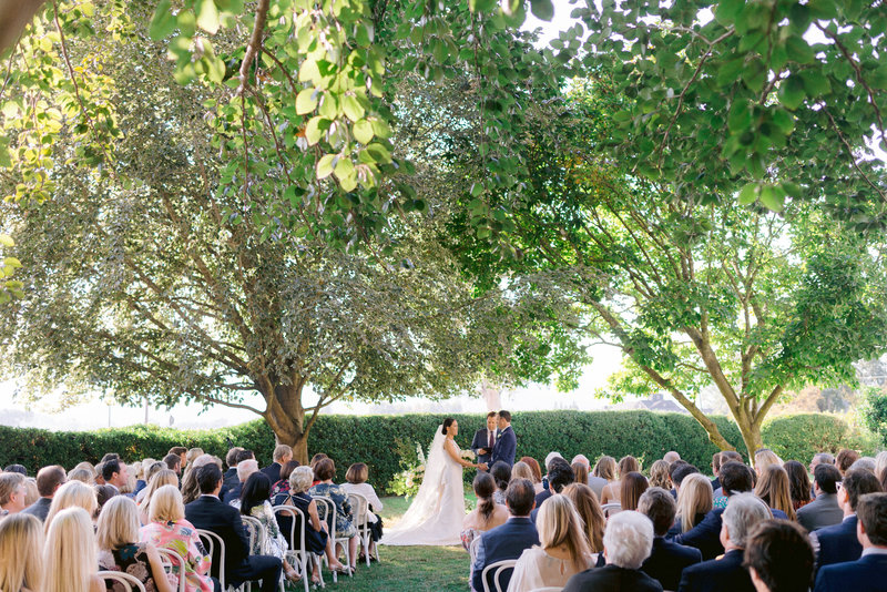 Napa Valley Wedding at Private Residence in Napa Valley by Jenny Schneider Events. Photo by  Melanie Duerkopp.