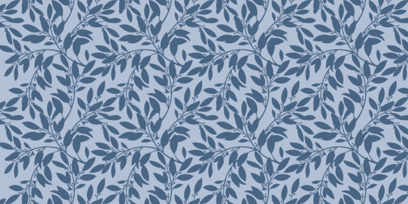 Blue Floral Pattern