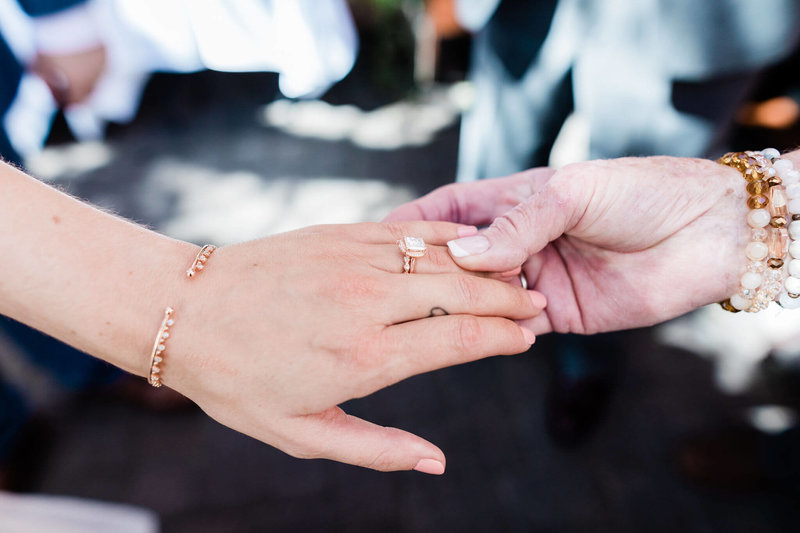 Intimate elopement at The Olde Pink House by Apt. B Photography