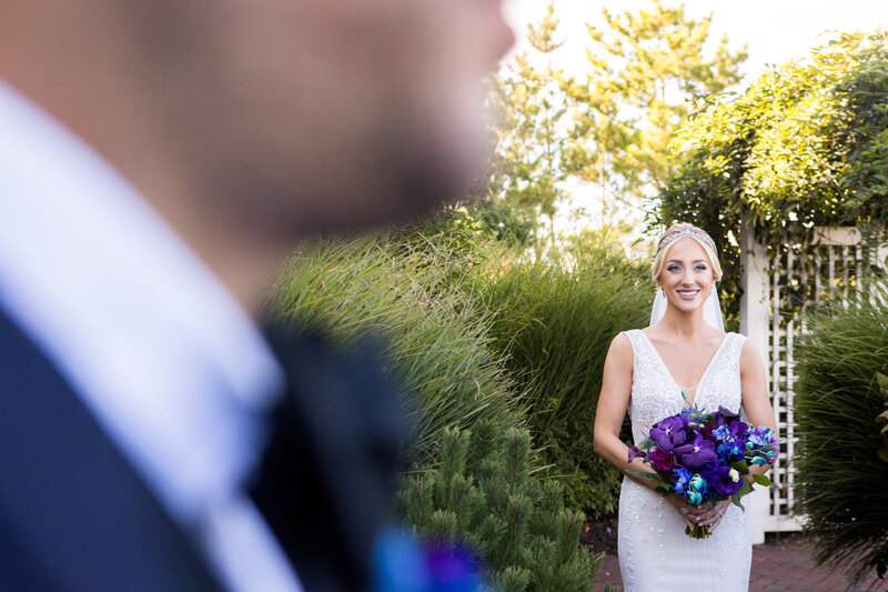 Mallard Island Yacht Club Wedding with colorful flowers21