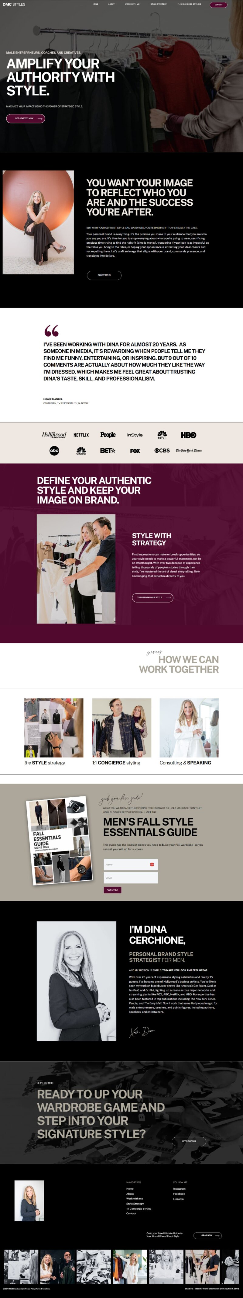 DMC Styles Website